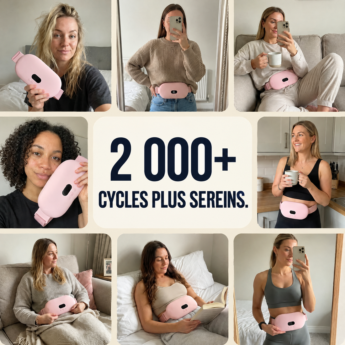 Plus de 2 000 clientes soulagées