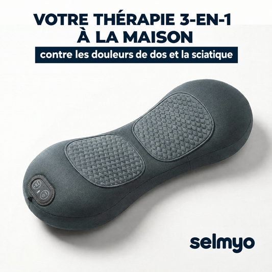 Coussin de massage 3-en-1 Selmyo